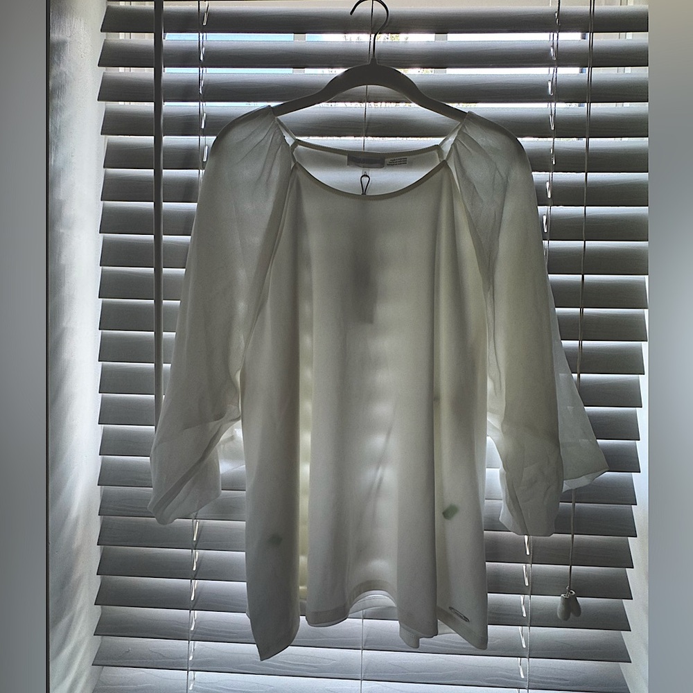 Calvin Klein white blouse
